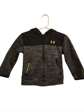 Under Armour Zip Up Hooded Jacket Boys 2T
